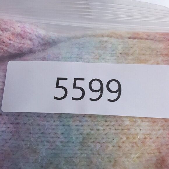 GENERATION LOVE Womens Sweatpants XS Rainbow Stripe Pull On Pastel SANDRA Jogger - Picture 7 of 7